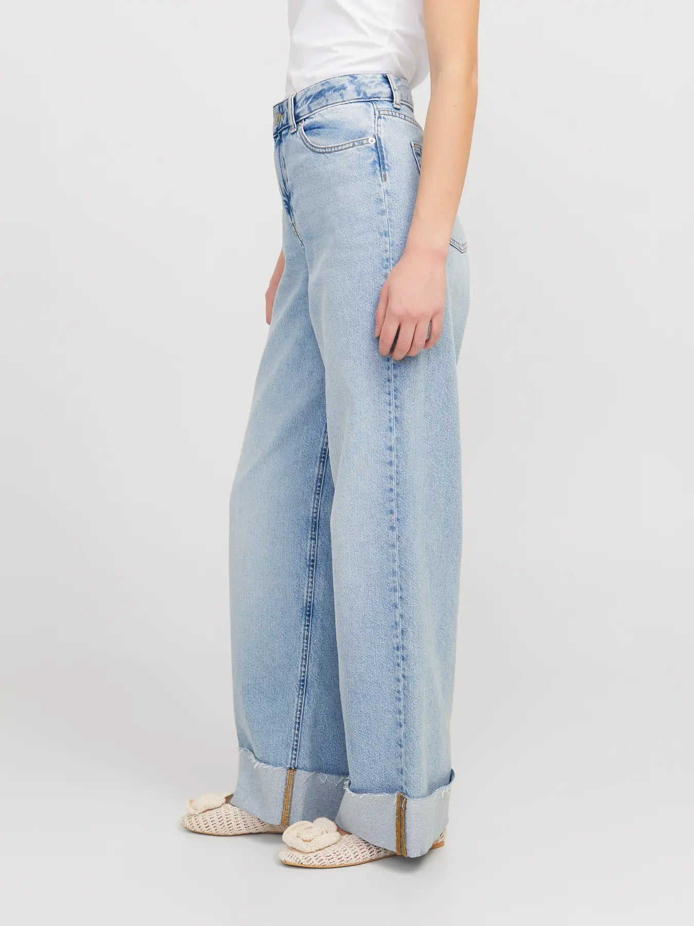 Jeans Wide Palazzo JJXX blu