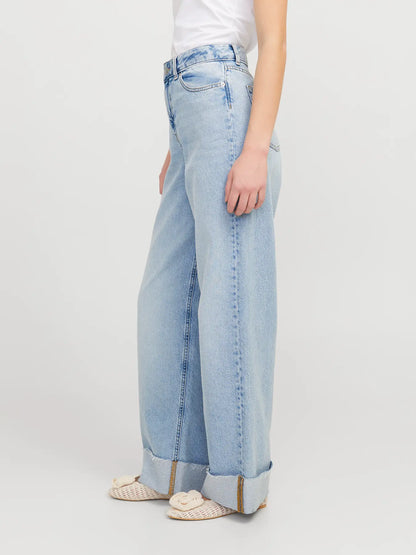 Jeans Wide Palazzo JJXX blu