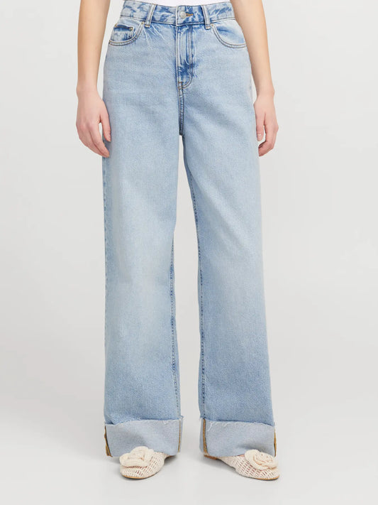 Jeans Wide Palazzo JJXX blu