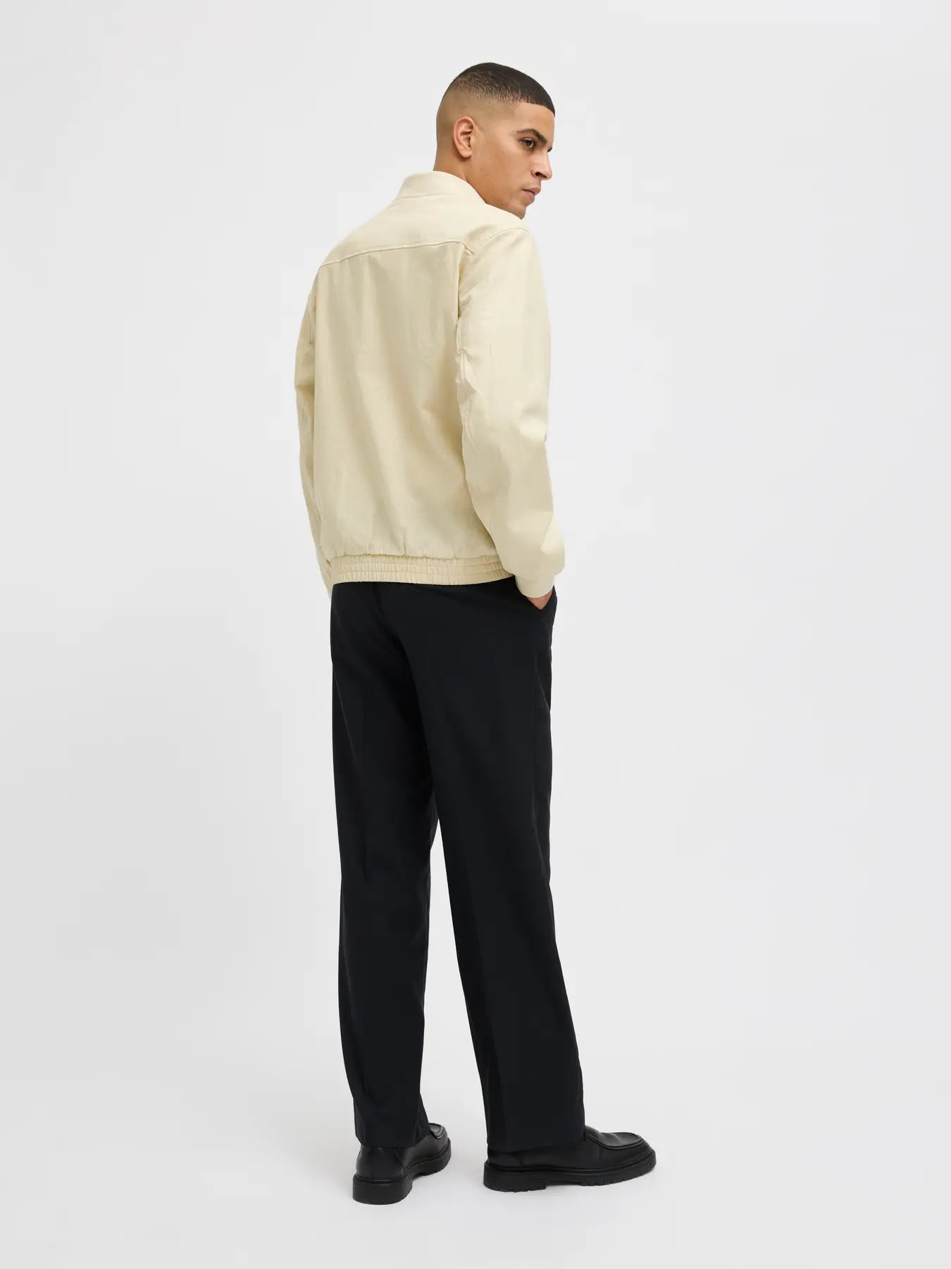 Giacca in lino Jack&Jones sabbia