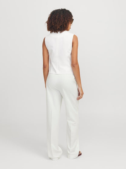 Pantaloni Palazzo JJXX bianco