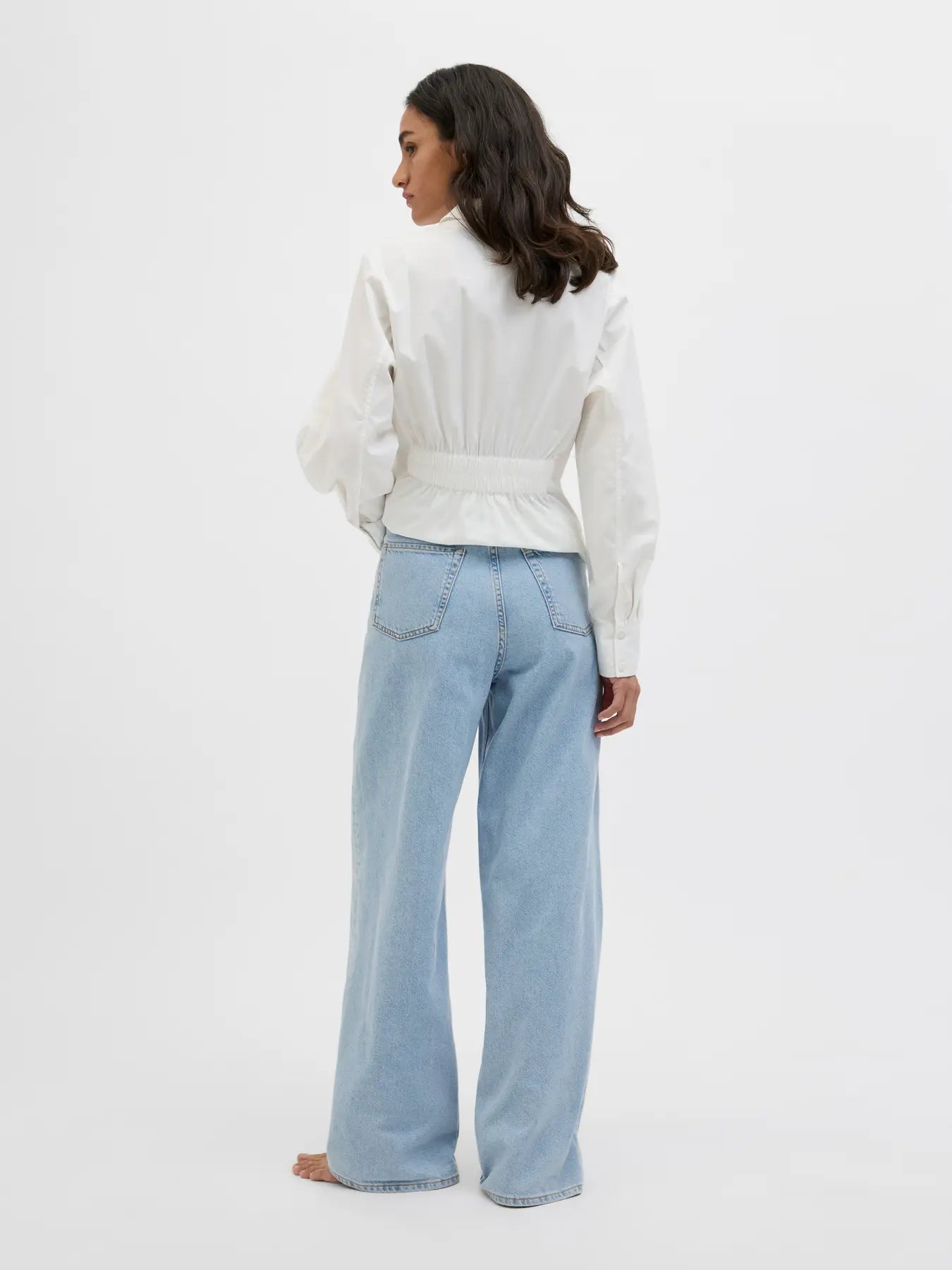 Jeans Wide Palazzo JJXX blu