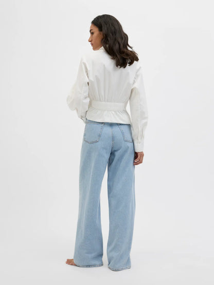 Jeans Wide Palazzo JJXX blu