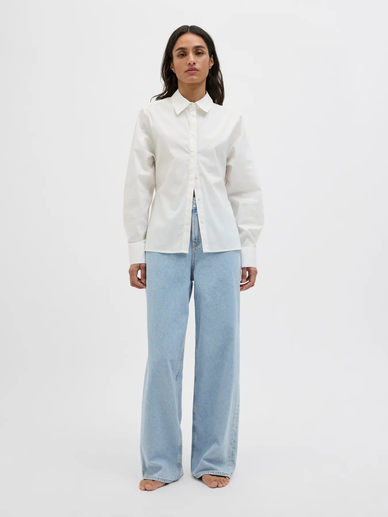Jeans Wide Palazzo JJXX blu