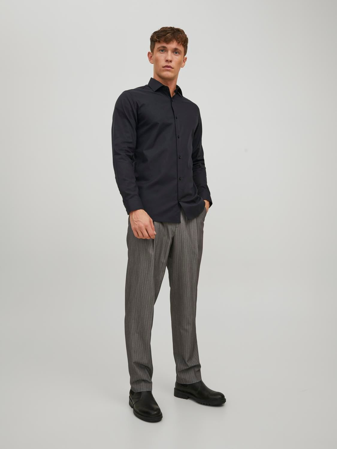 Camicia Slim Jack&Jones nero