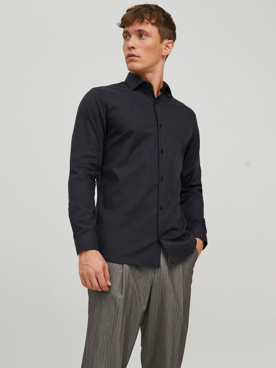 Camicia Slim Jack&Jones nero