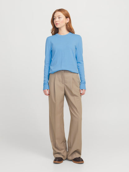 Magli in cotone JJXX celeste