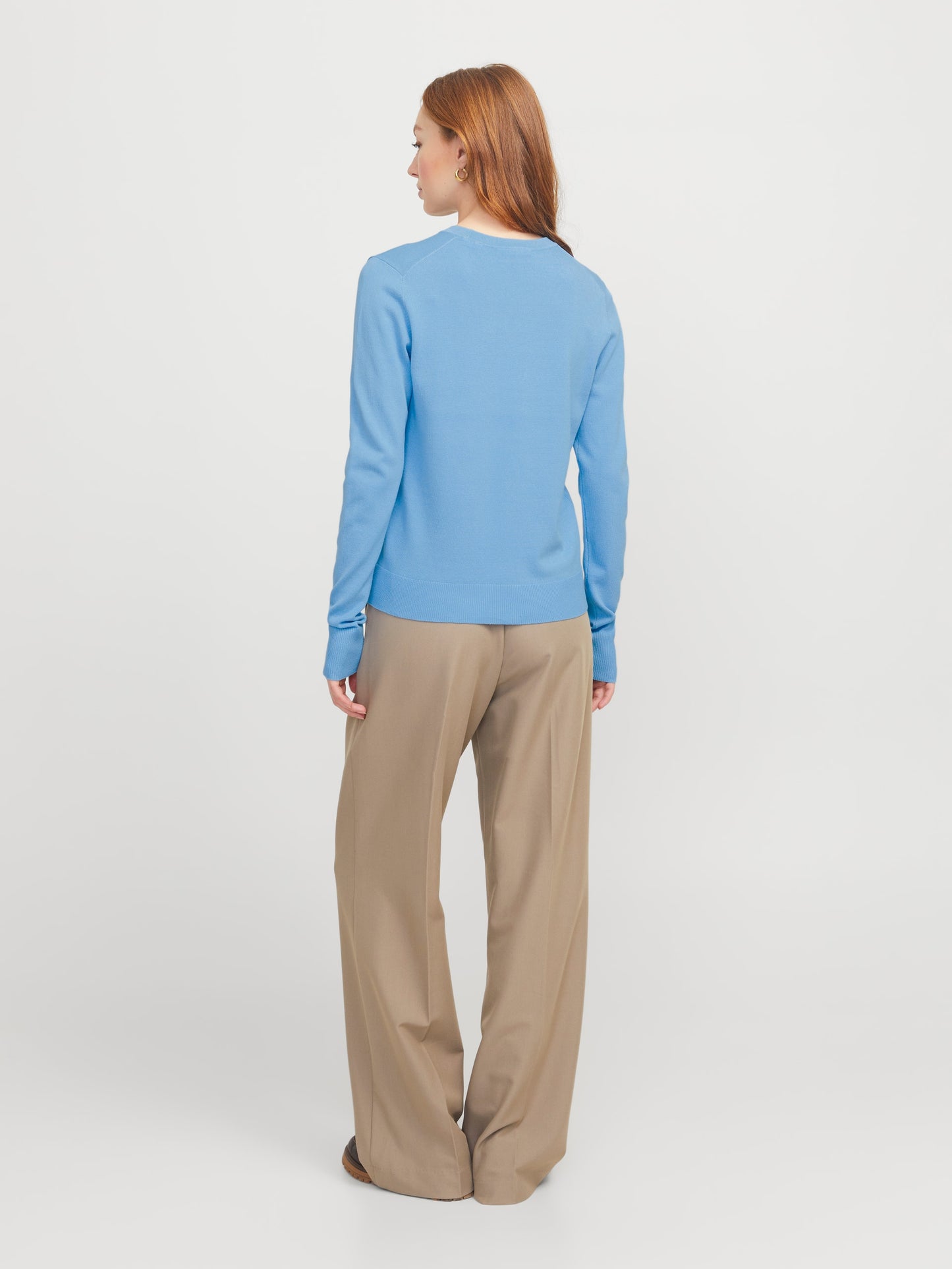 Magli in cotone JJXX celeste