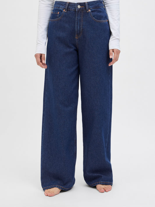 Jeans Baggy Wide JJXX blu