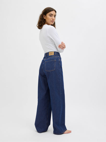 Jeans Baggy Wide JJXX blu