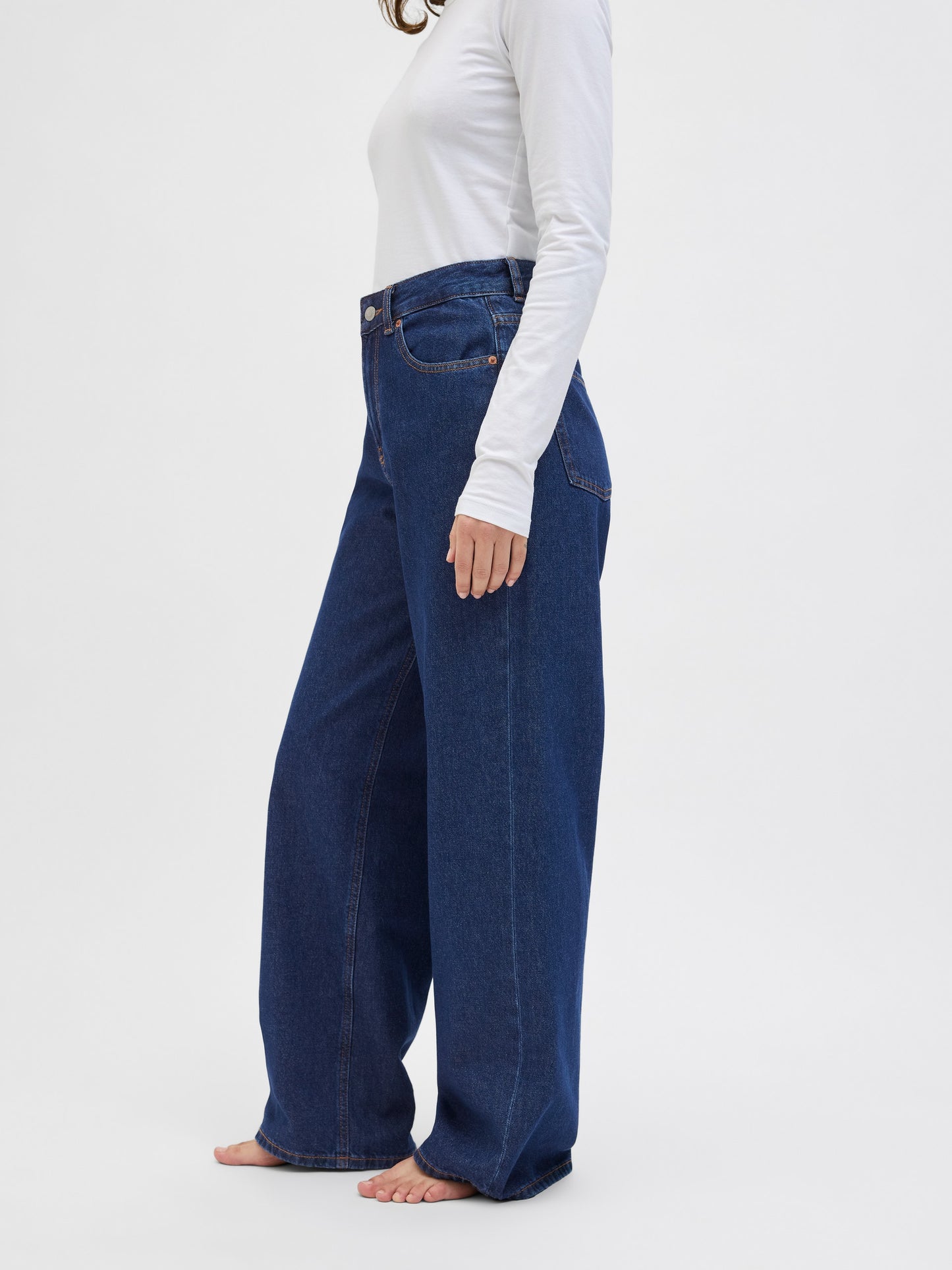 Jeans Baggy Wide JJXX blu
