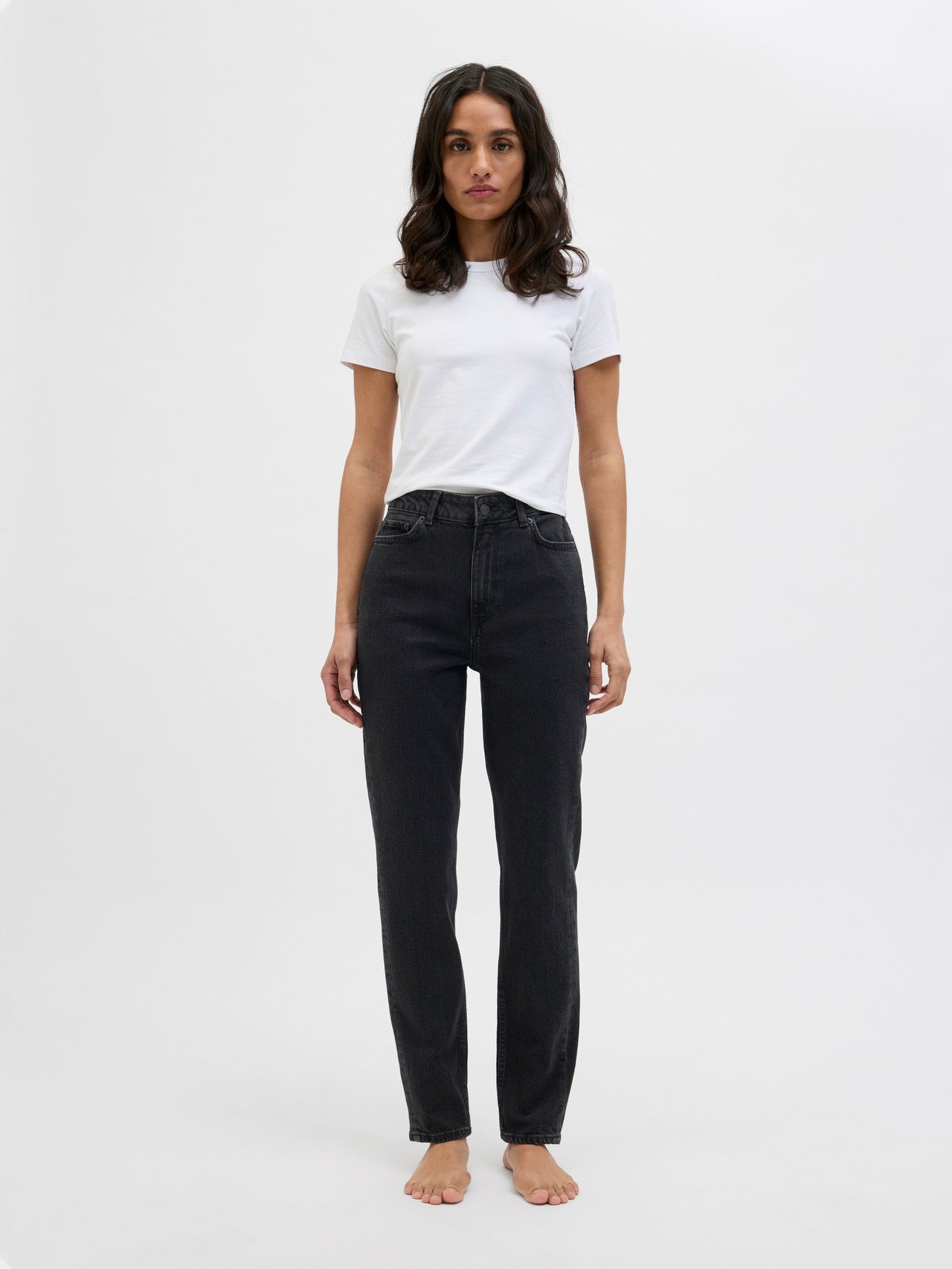 Jeans Slim Skinny JJXX nero