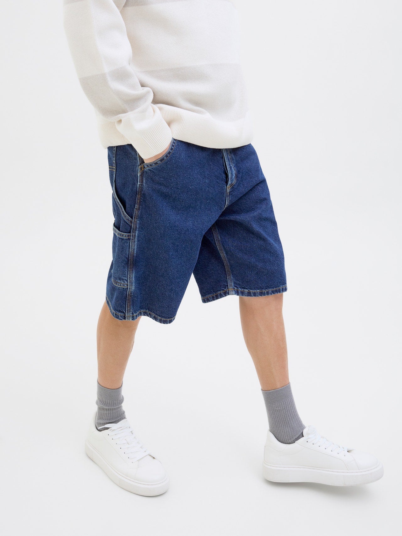 Jeans Carpenter Baggy Jack&Jones blu