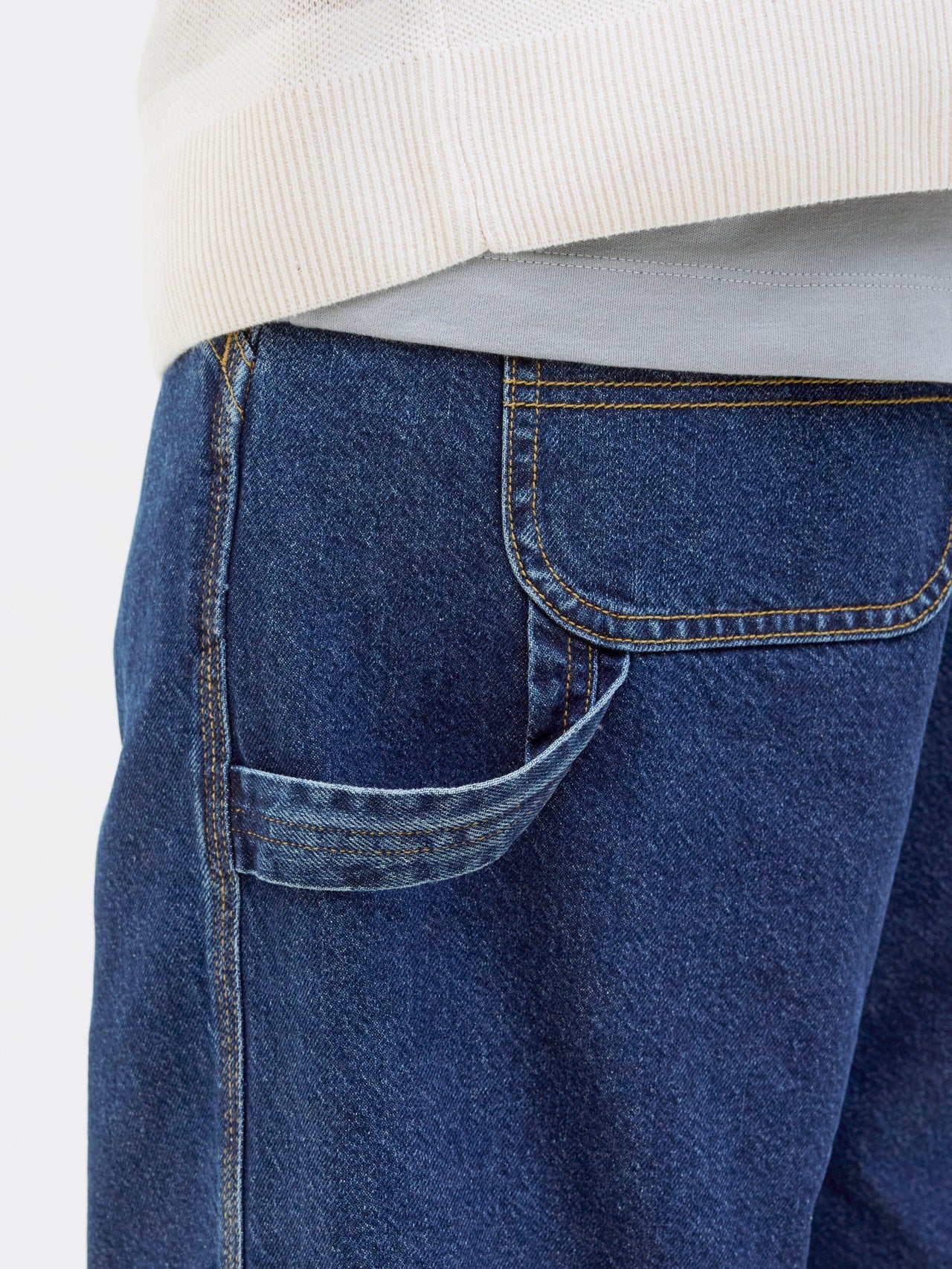 Jeans Carpenter Baggy Jack&Jones blu