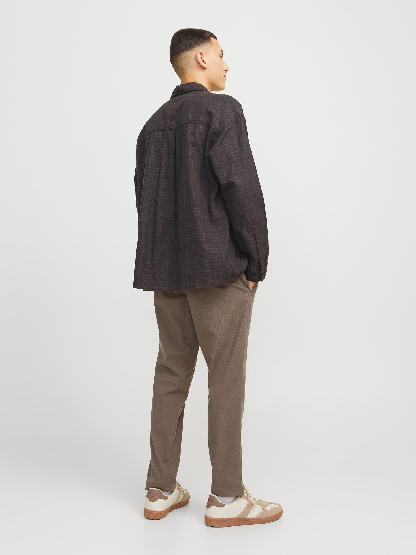 Pantaloni Slim Jack&Jones marrone