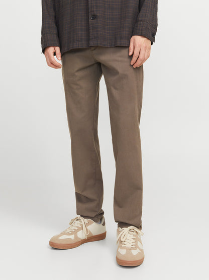 Pantaloni Slim Jack&Jones marrone