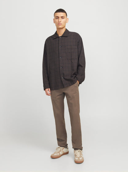 Pantaloni Slim Jack&Jones marrone