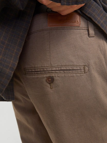 Pantaloni Slim Jack&Jones marrone