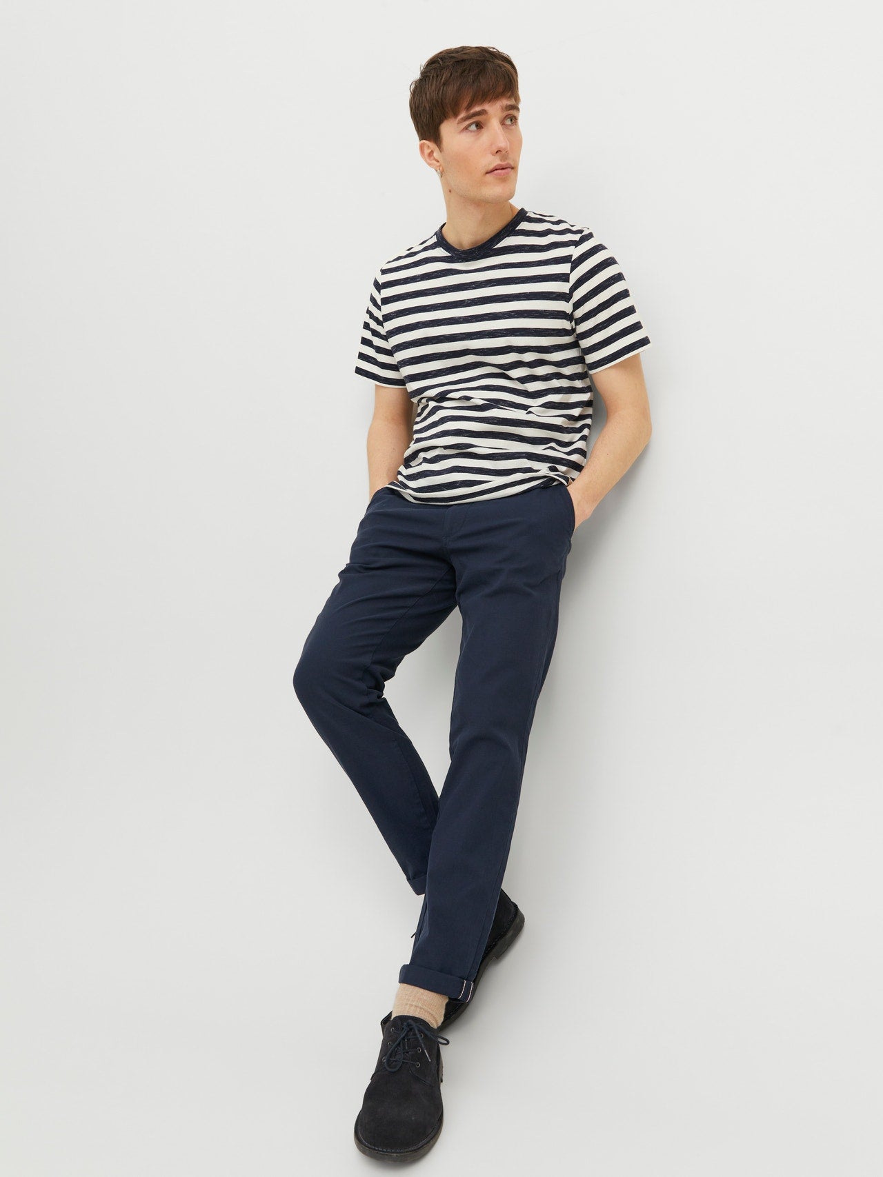 Pantaloni Slim Jack&Jones blu