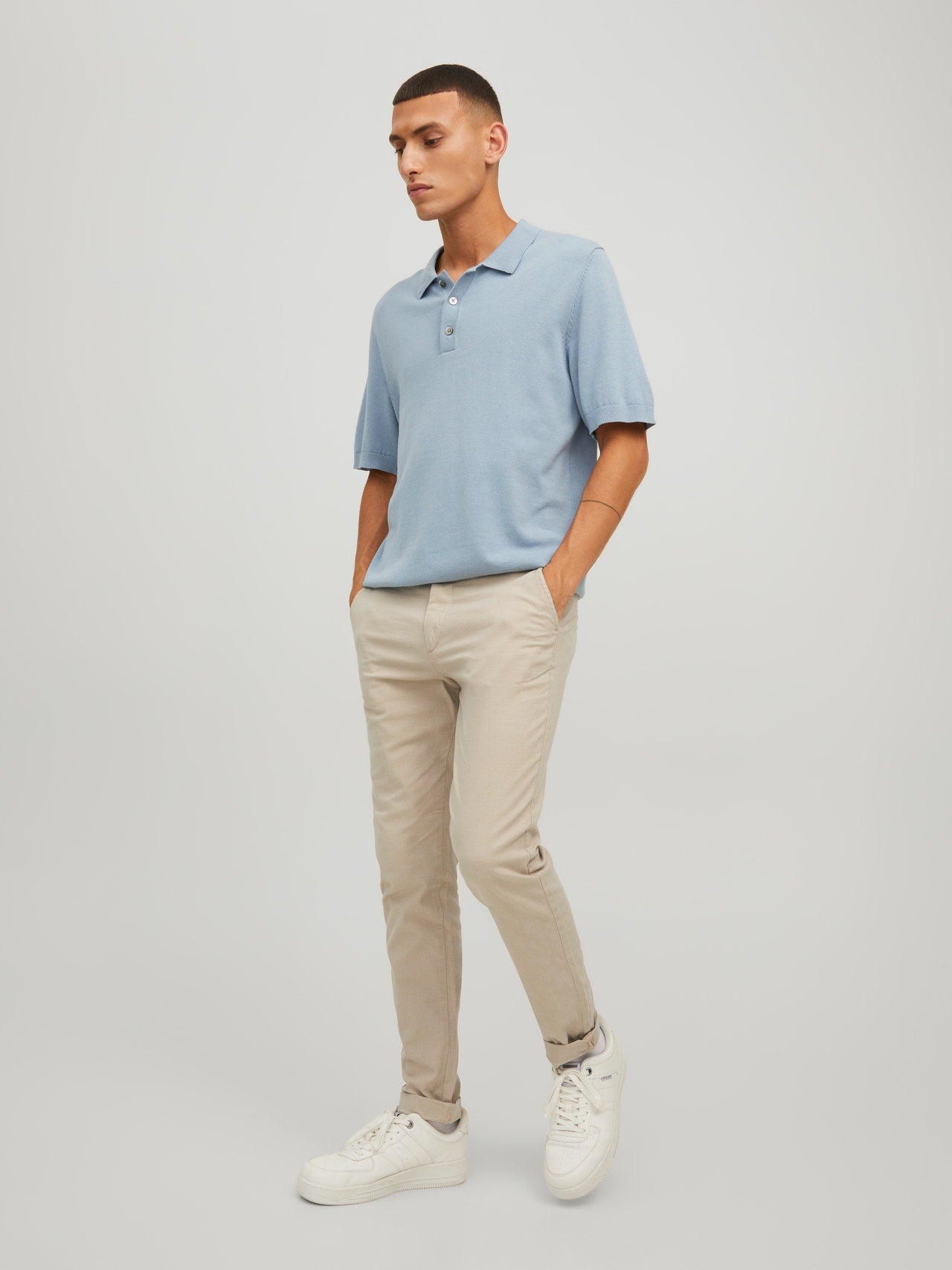 Pantaloni Slim Jack&Jones sabbia