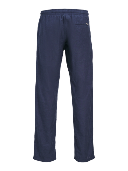 Pantaloni in lino Jack&Jones blu