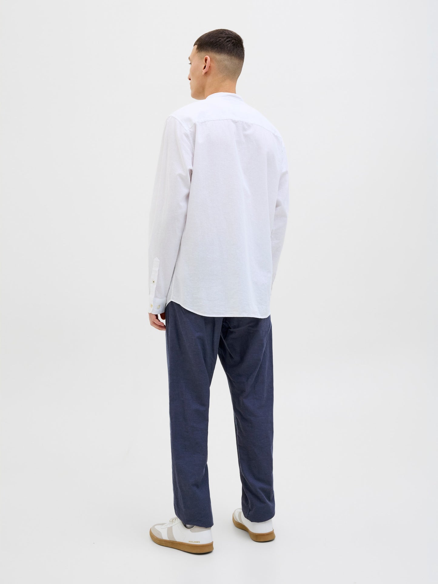 Pantaloni in lino Jack&Jones blu