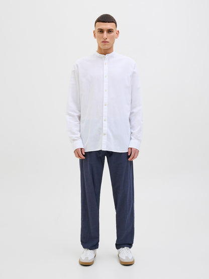 Pantaloni in lino Jack&Jones blu