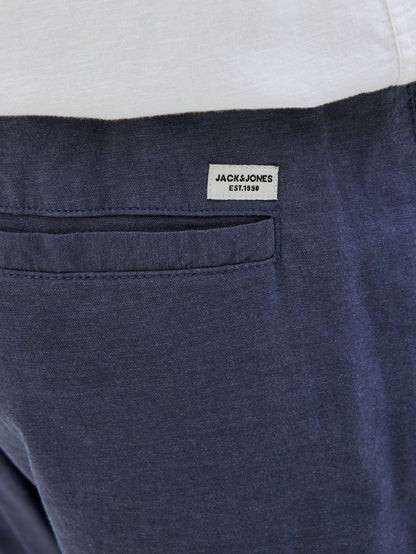 Pantaloni in lino Jack&Jones blu