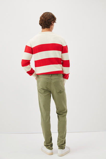Pantalone 517 Slim Roy Roger's verde