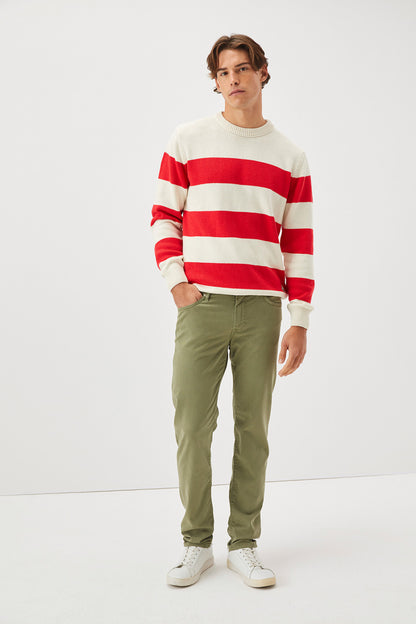 Pantalone 517 Slim Roy Roger's verde