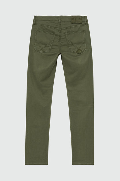 Pantalone 517 Slim Roy Roger's verde