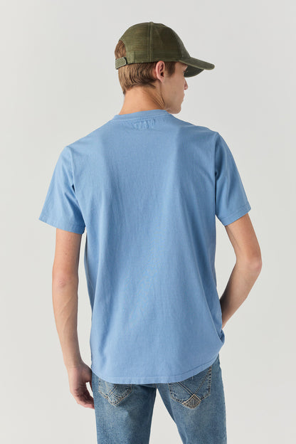T-shirt Regular Roy Roger's celeste