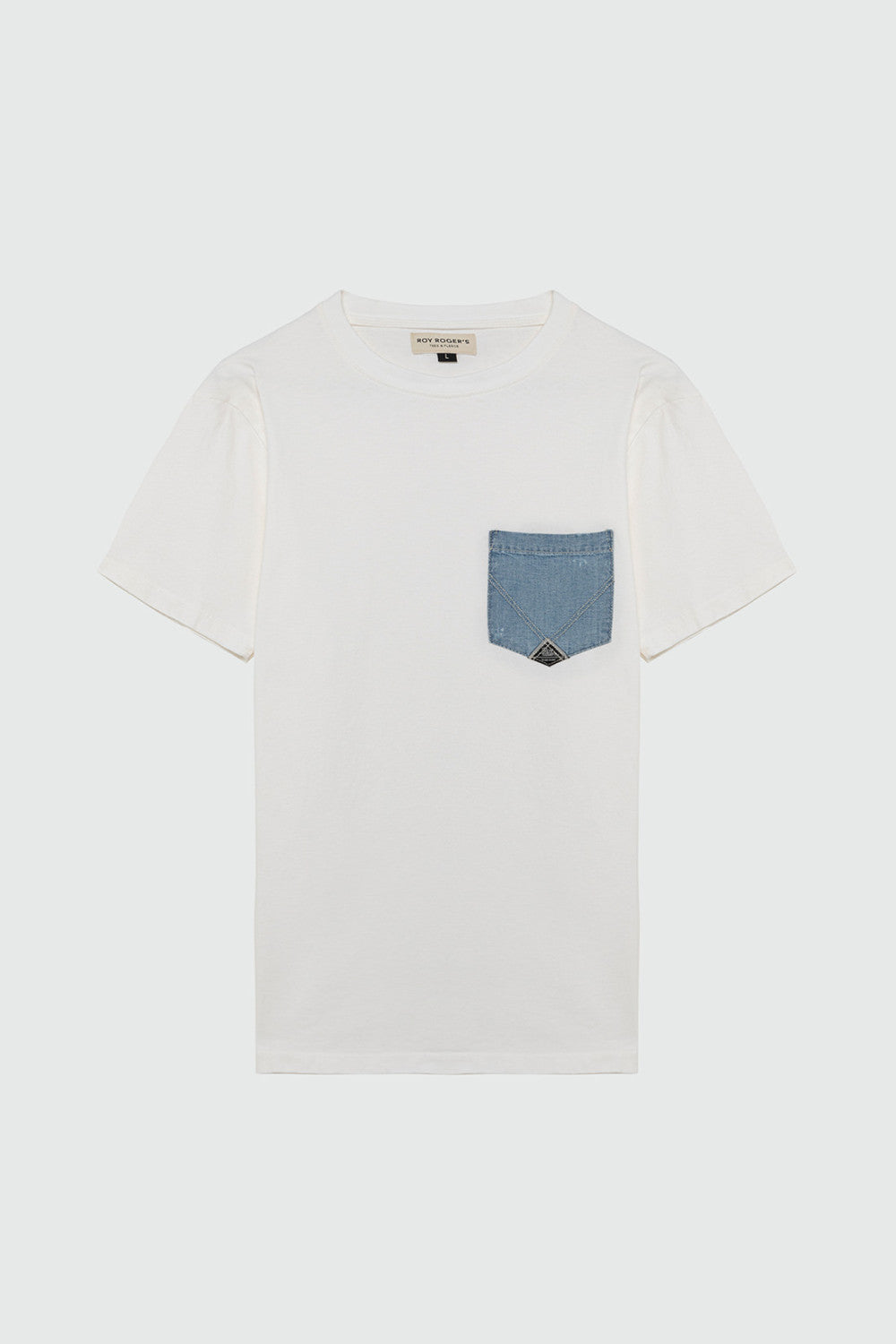 Jeans Regular Roy Roger's bianco