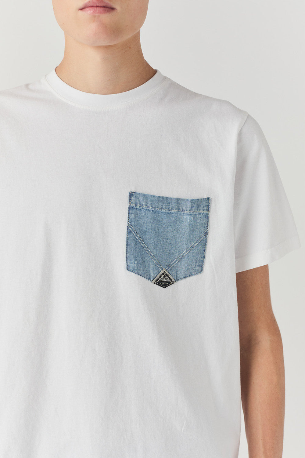 Jeans Regular Roy Roger's bianco