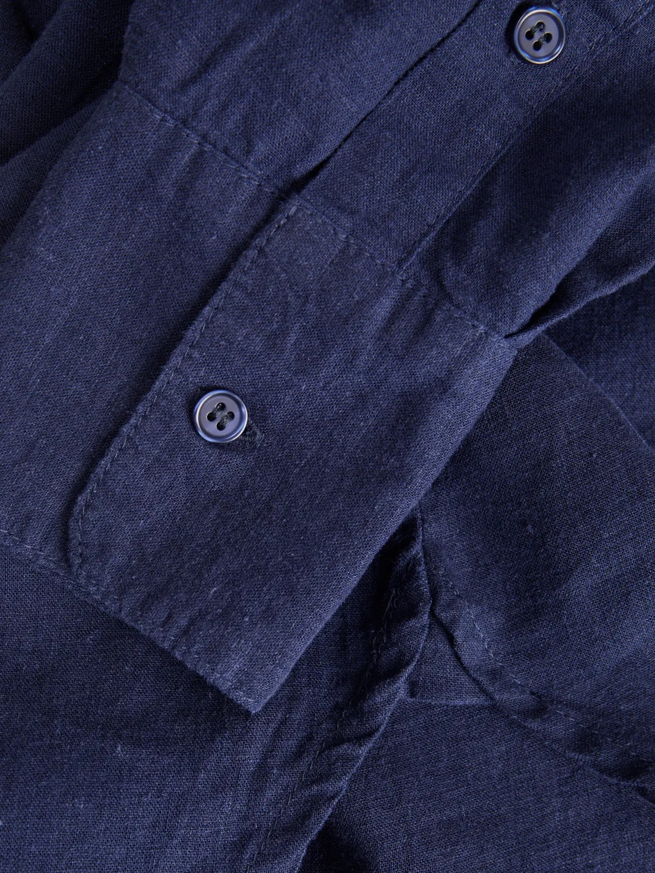 Camicia in lino JJXX blu
