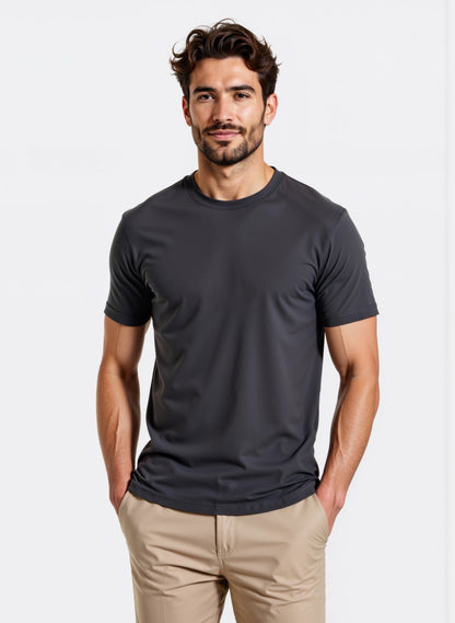 T-shirt sottogiacca Regular GALERIE grigio