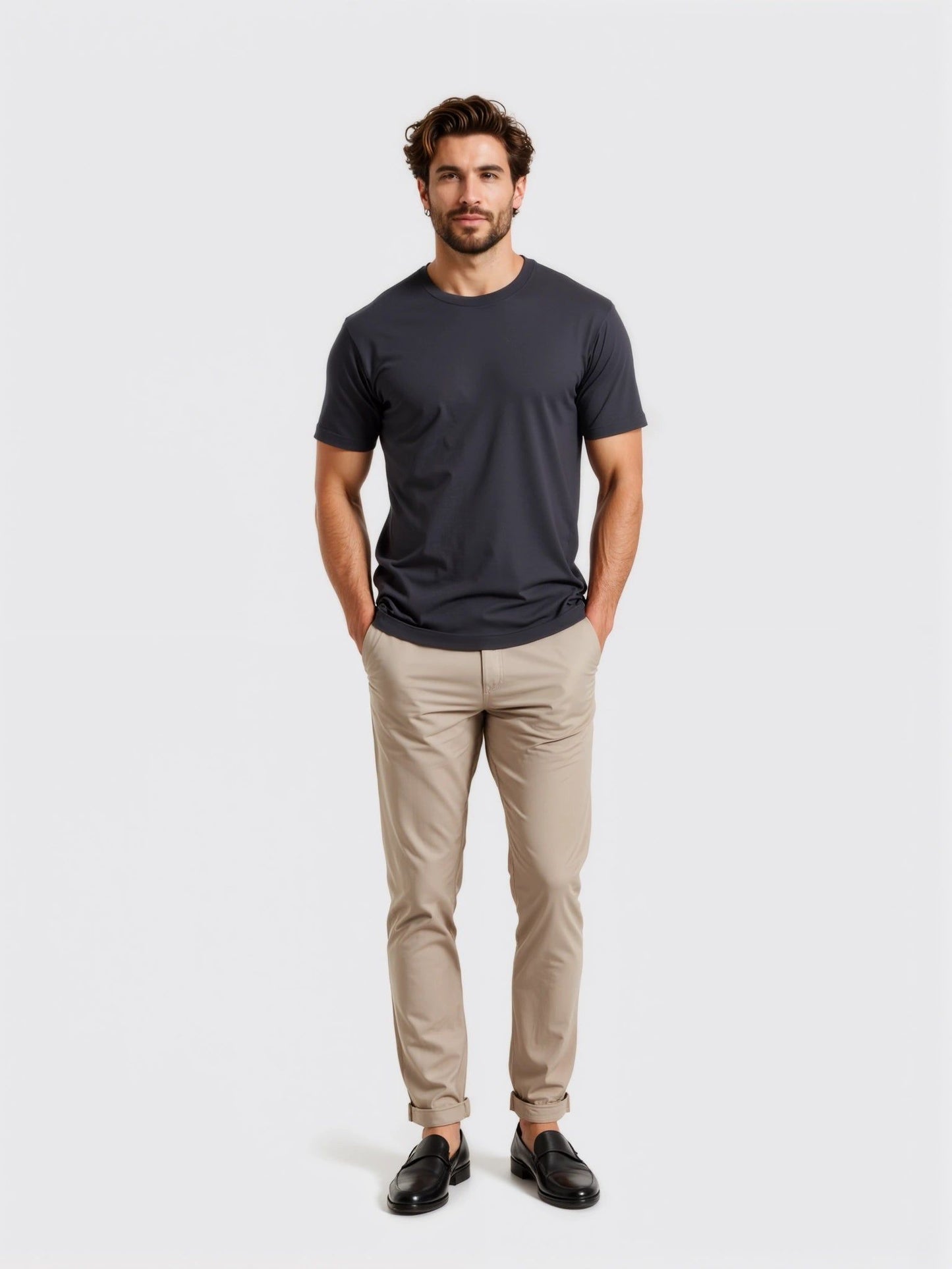 T-shirt sottogiacca Regular GALERIE grigio