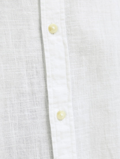 Camicia in lino Jack&Jones bianco
