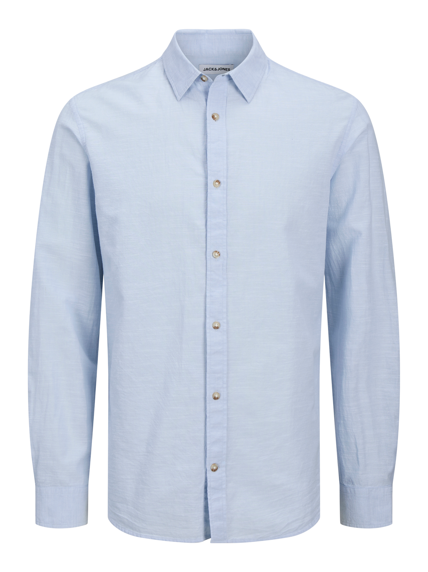 Camicia in lino Jack&Jones celeste