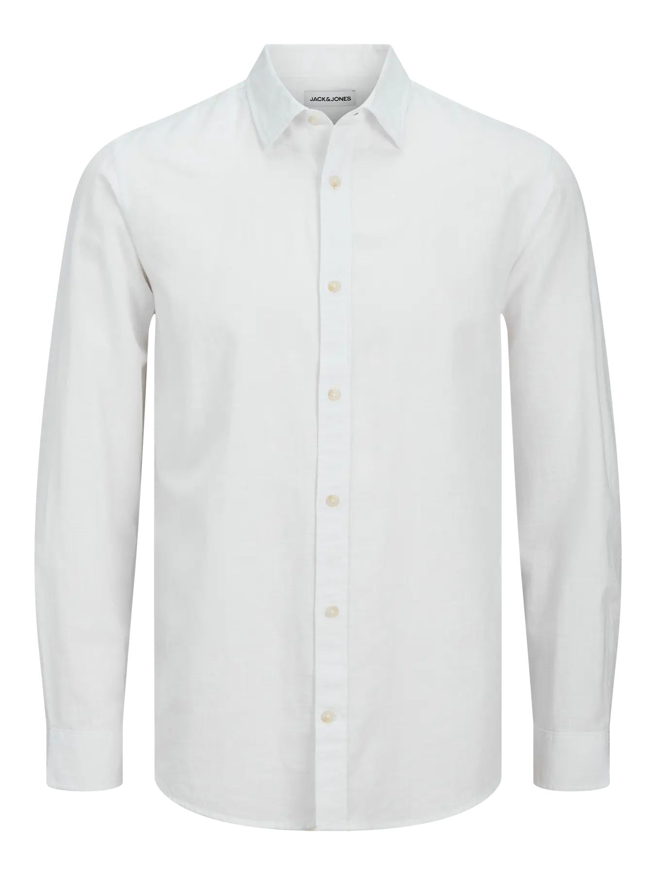 Camicia in lino Jack&Jones bianco