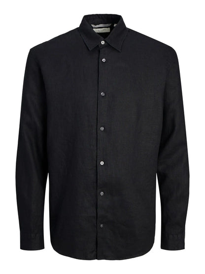 Camicia in lino Jack&Jones nero