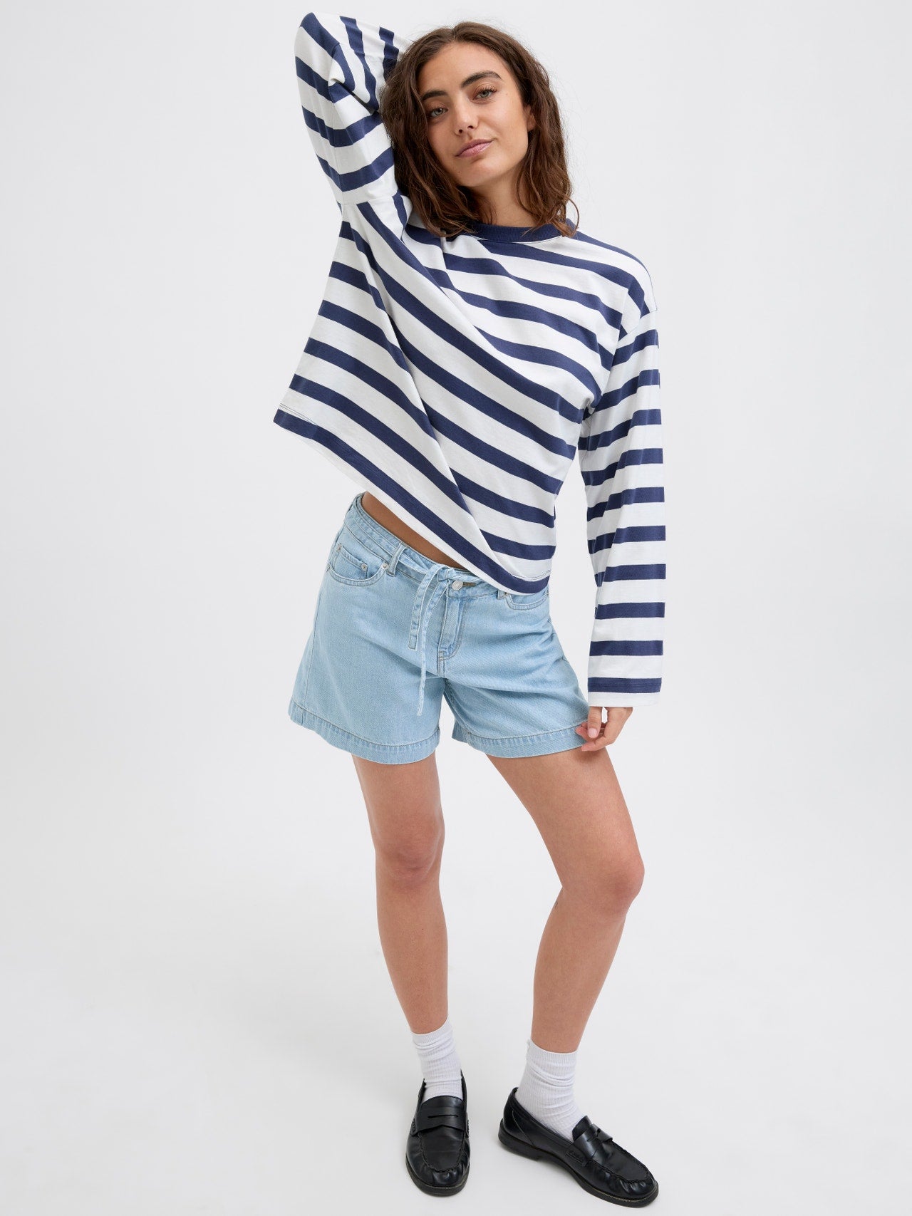 Jeans Baggy JJXX blu