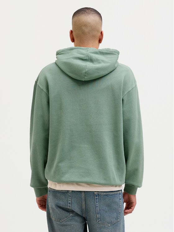 Felpa con cappuccio Jack&Jones verde