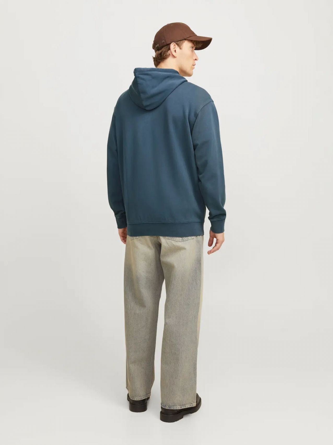 Felpa con cappuccio Jack&Jones blu