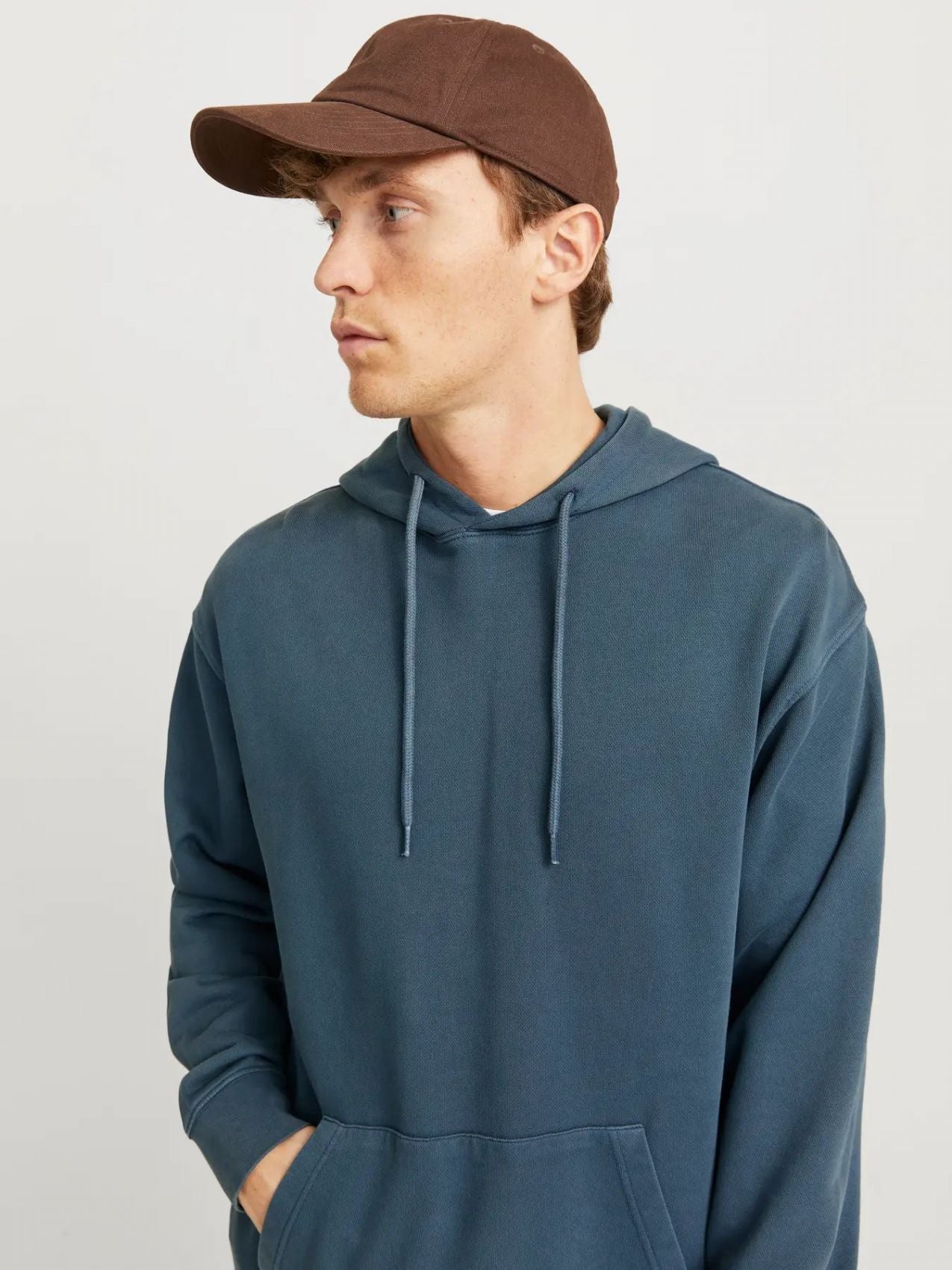 Felpa con cappuccio Jack&Jones blu