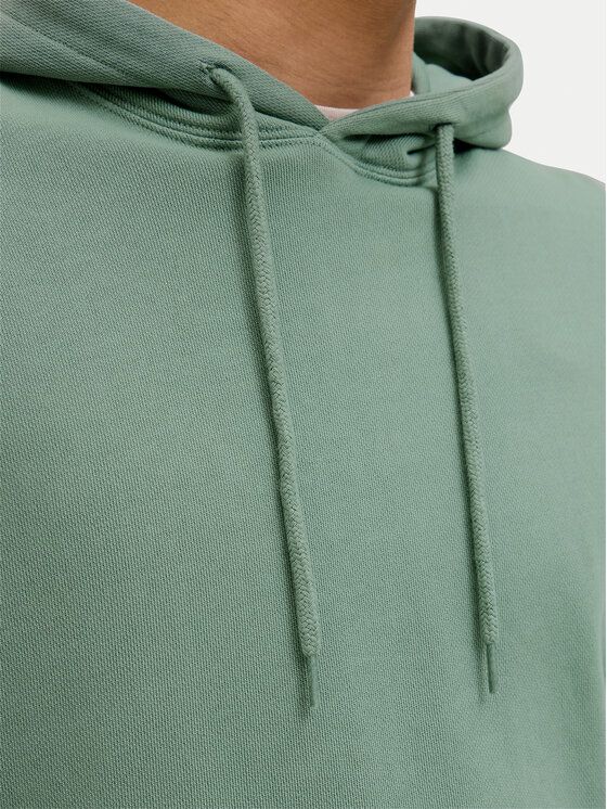 Felpa con cappuccio Jack&Jones verde