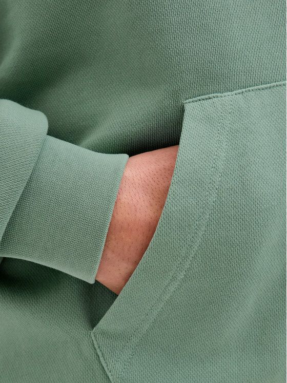 Felpa con cappuccio Jack&Jones verde