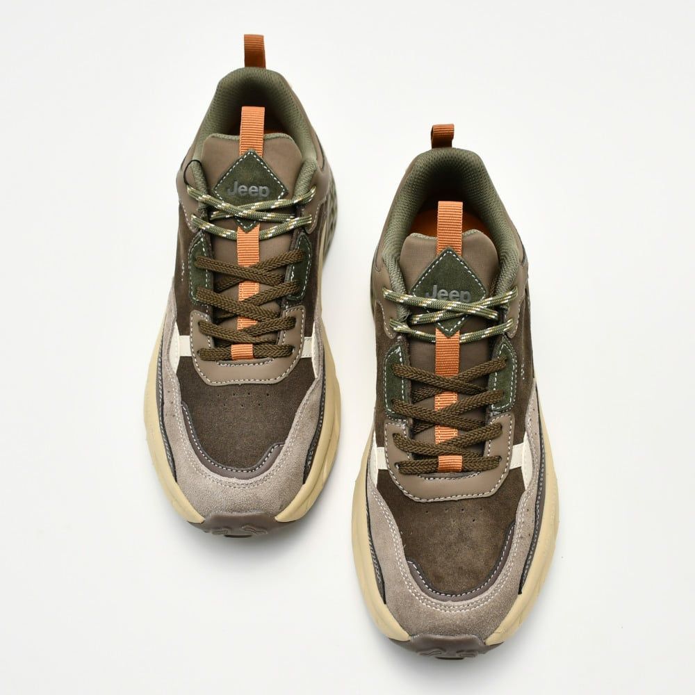 Sneakers Jeep marrone