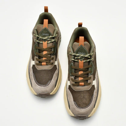 Sneakers Jeep marrone