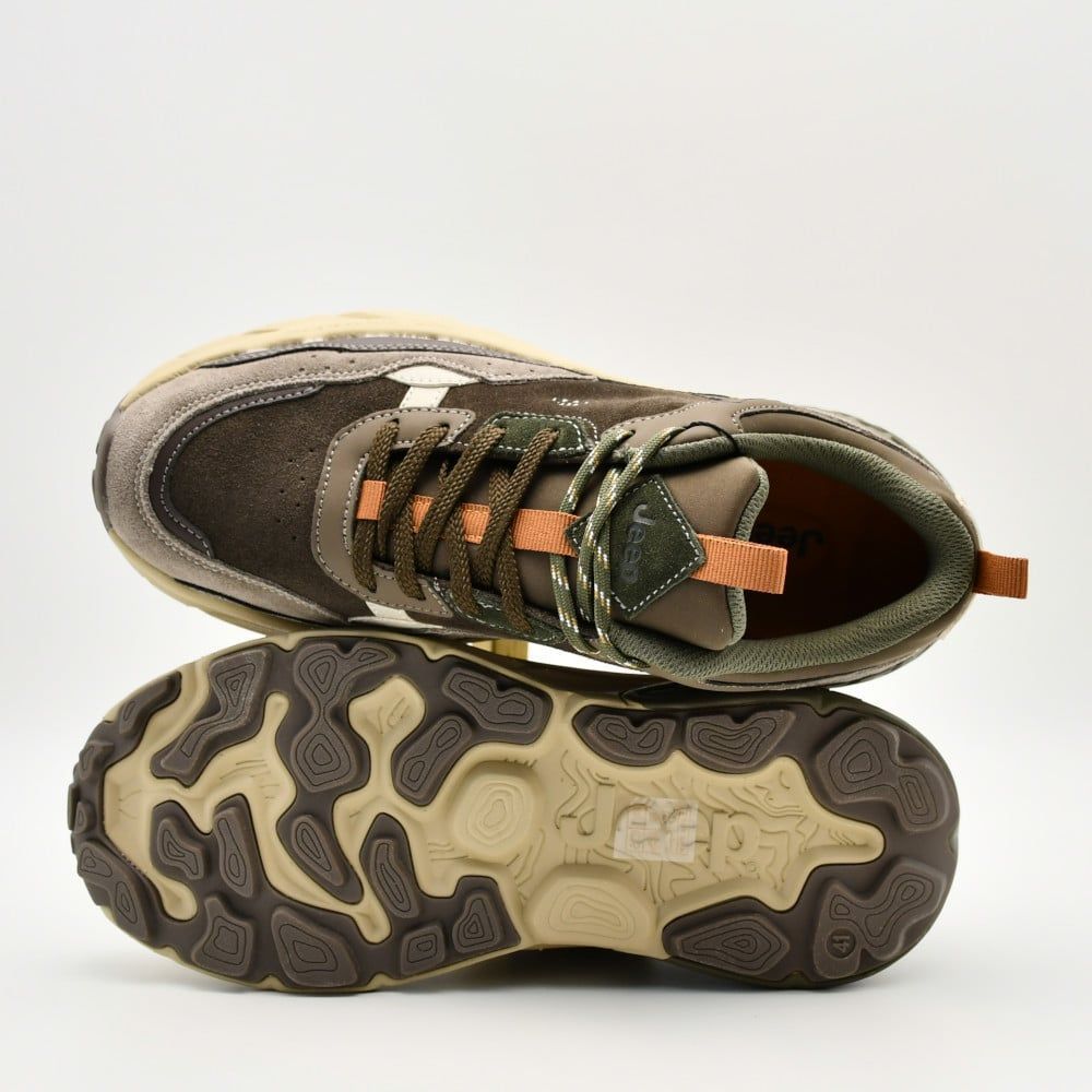 Sneakers Jeep marrone